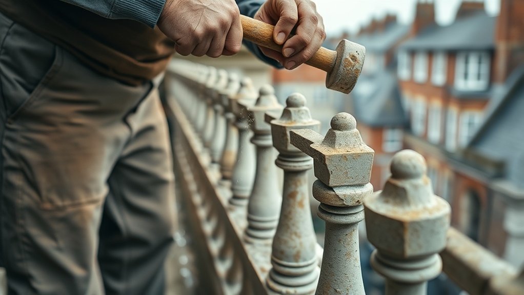 Balustrade Repair Kentish Town