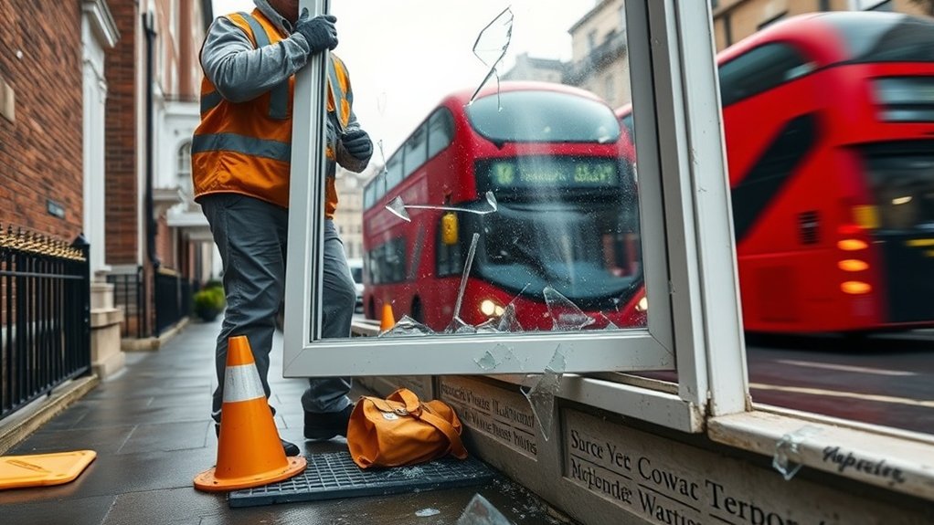 Broken Glass Replacement Kentish Town