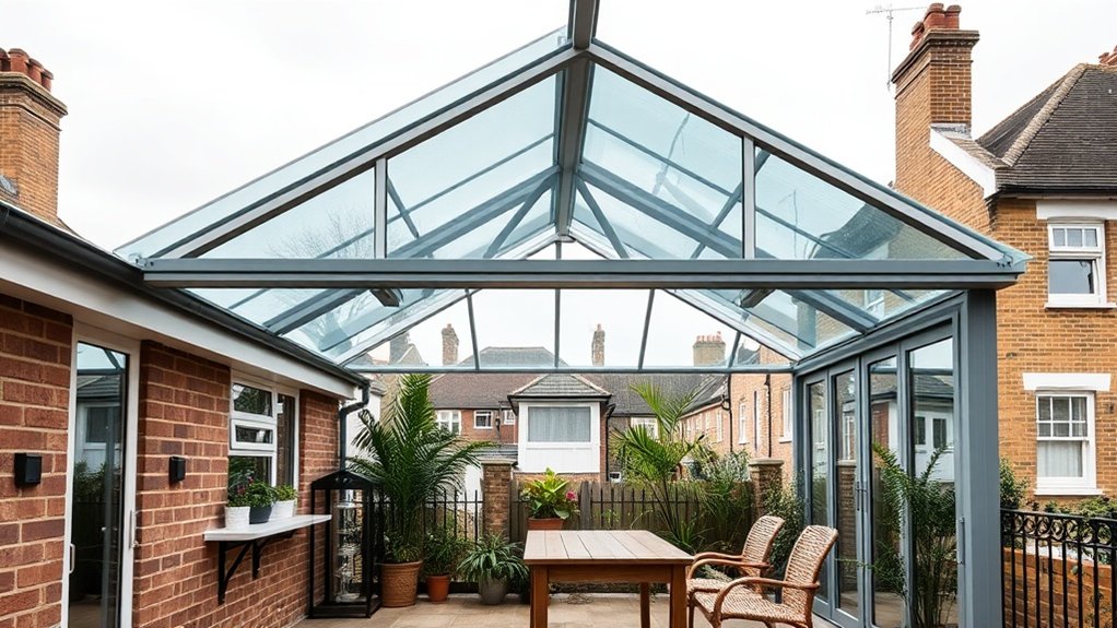 Lean-To Glazing Kentish Town