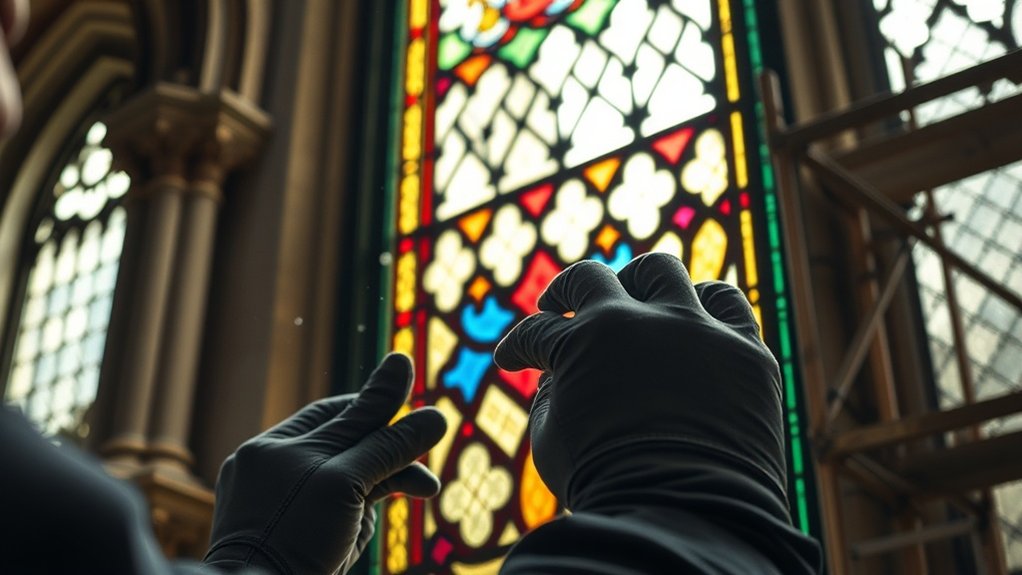 Stained Glass Repair Kentish Town