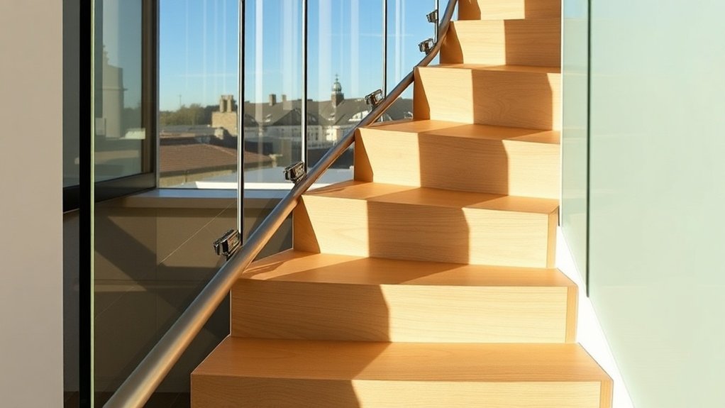 Staircase Glass Panels Kentish Town