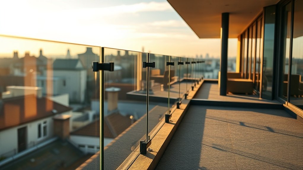 Terrace Glass Balustrades Kentish Town
